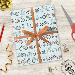 Bikes Wrapping Paper