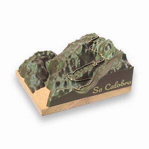 Sa Calobra 3D Topographic Model