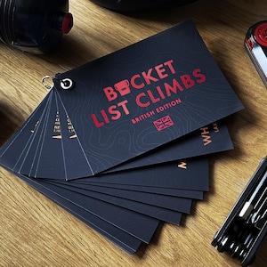 UK Bucket List Cycling Climbs Cards