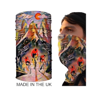 Personalised Cycling Neck Gaiter